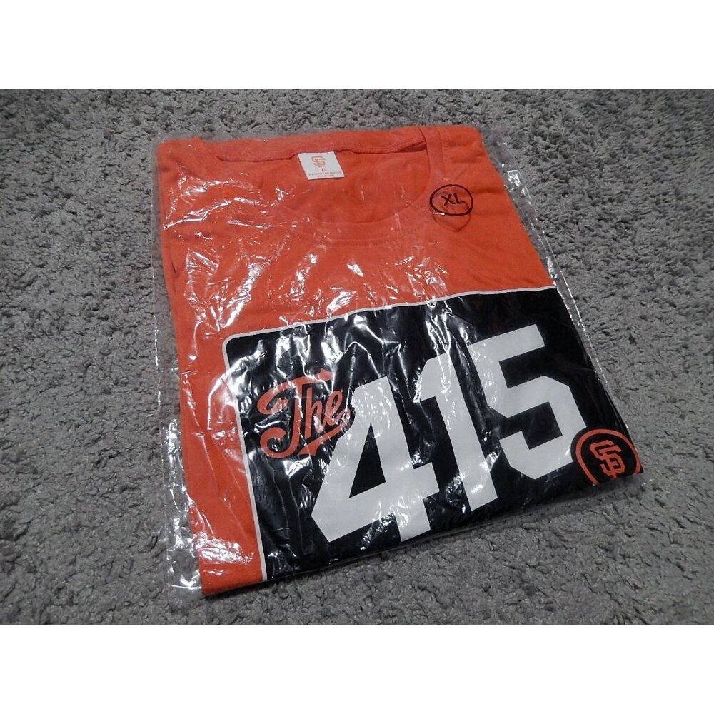San Francisco Giants "The 415" Gate Section orange friday 2024 SGA t-shirt sz XL